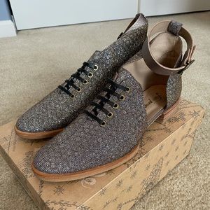 Free People Lucca Oxford Shoes Size 39 8.5